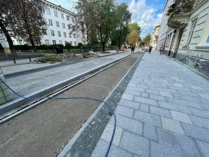 Сьогодні для проїзду відкриють вулицю Пекарську у Львові