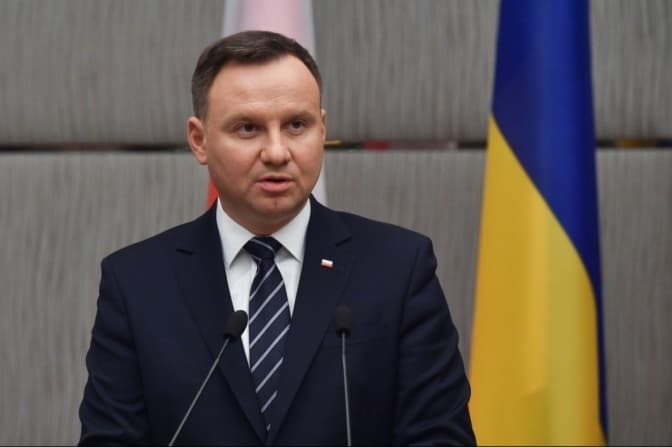 Президент Польщі приїхав в Україну