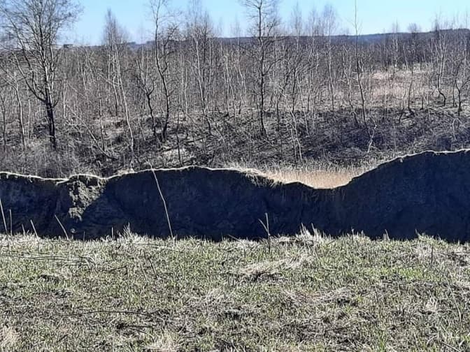 На дорозі Трускавець – Стебник утворилося провалля