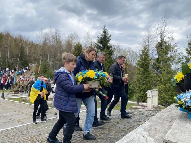 На Львівщині відзначили річницю перемоги Українських січових стрільців. Фото