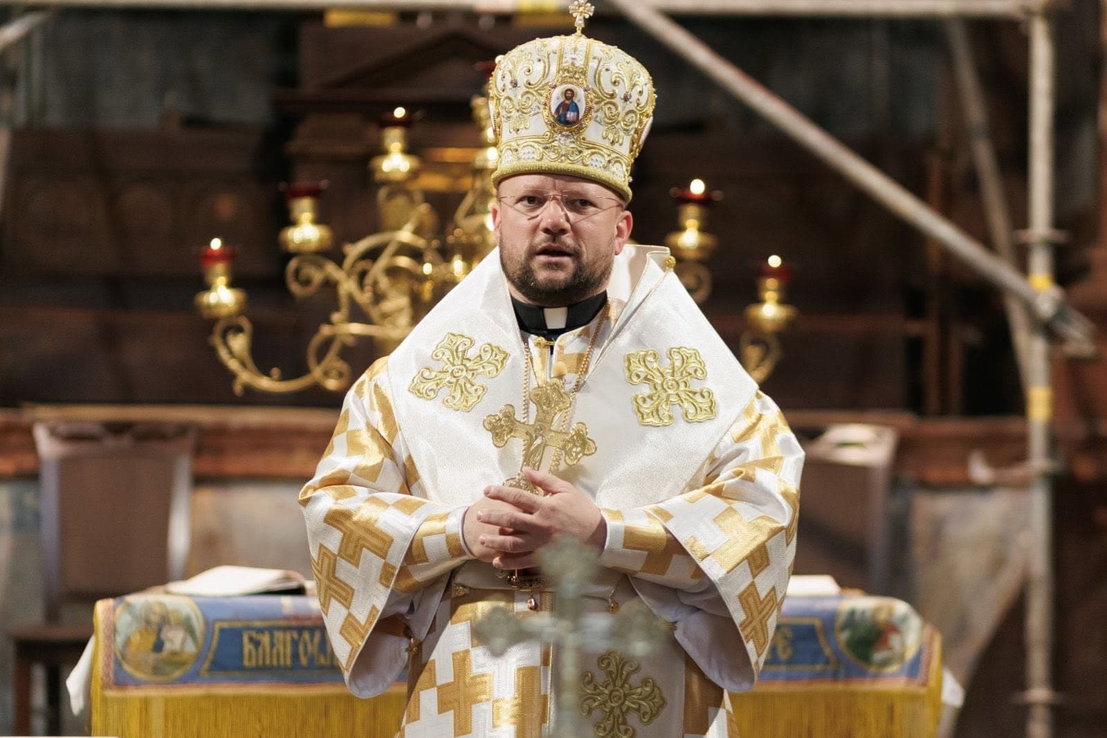 Владика Степан Сус / фото: фб Taras Mykhalchuk