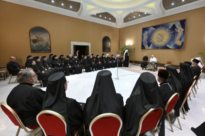 Єпископи Синоду УГКЦ зустрілися із Папою Франциском. Про що говорили