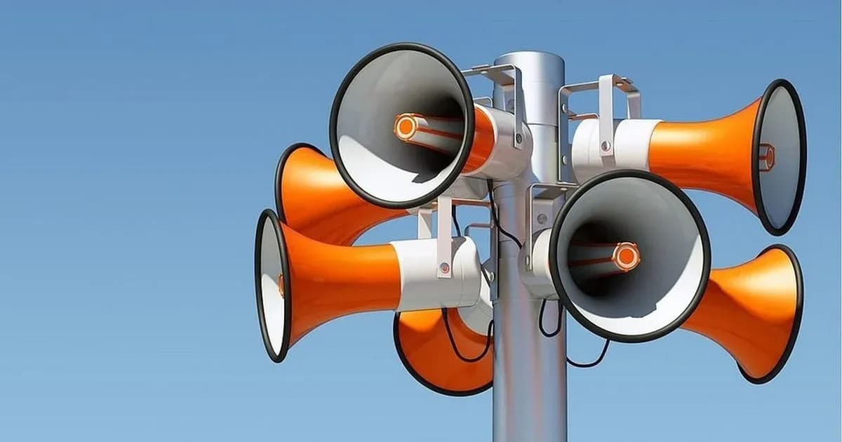 Системи оповіщення в Україні використовуватимуть для щоденної хвилини мовчання/Фото умовне
