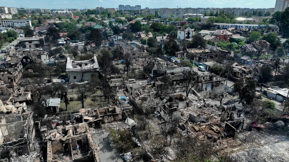 У Вишневому після атаки 6 липня повністю зруйновано понад 90 будинків: фото