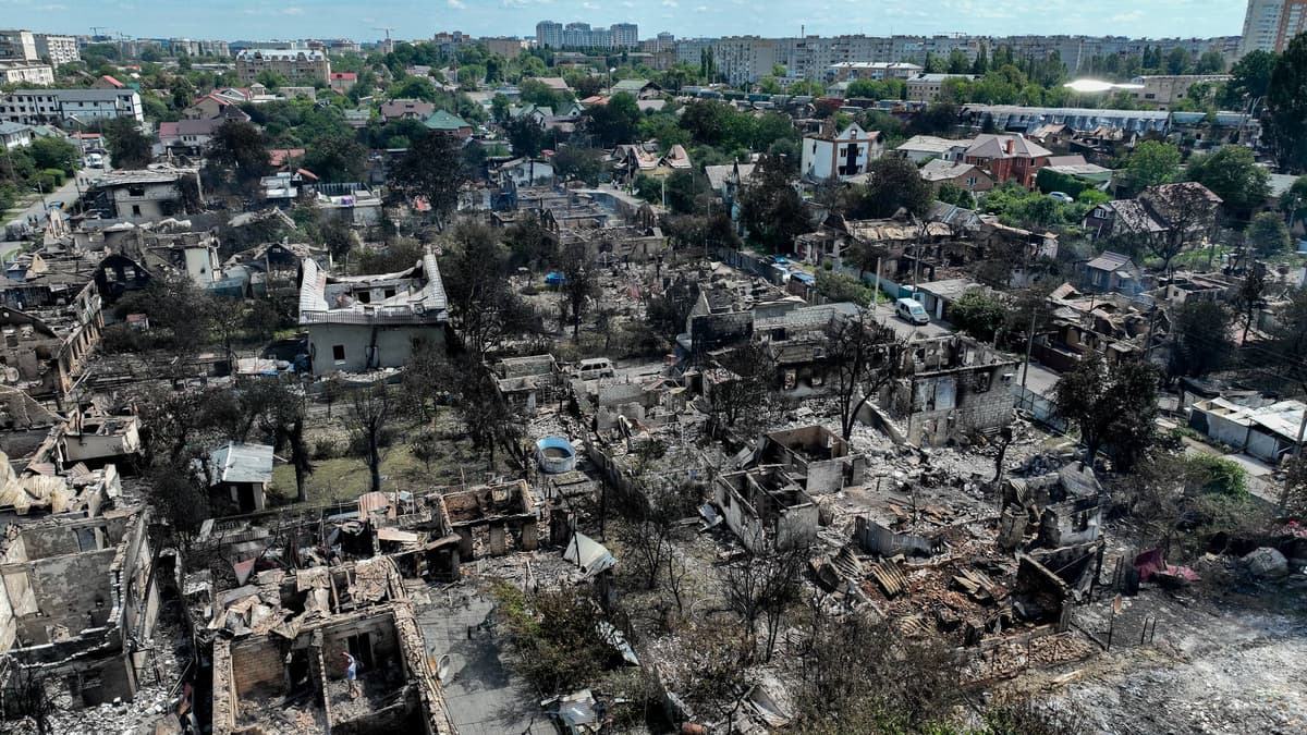 У Вишневому після атаки 6 липня повністю зруйновано понад 90 будинків: фото