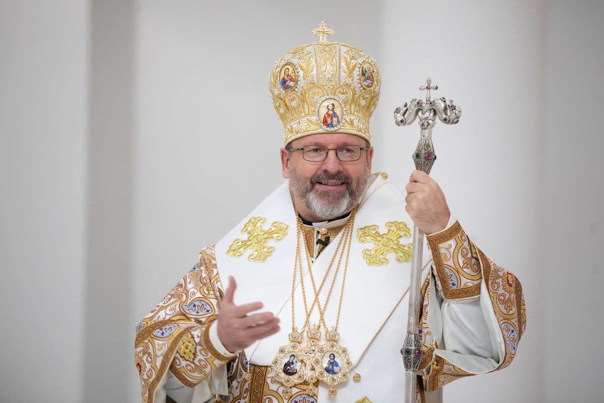 На фото УГКЦ Блаженніший Святослав