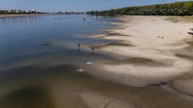 Дунай зараз має найнижчий показник рівня води за понад півстоліття спостережень.