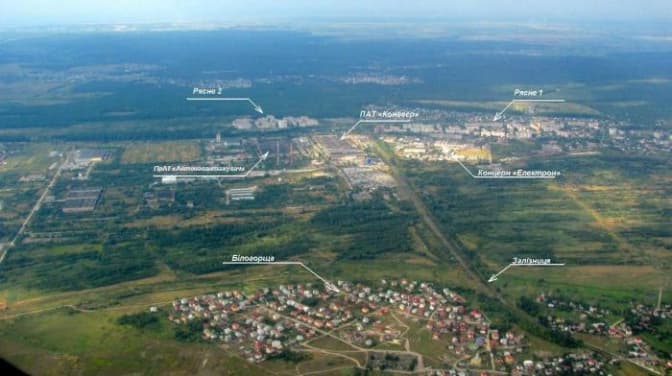 У Білогорщі запроектували півтисячі ділянок для учасників АТО. Схема