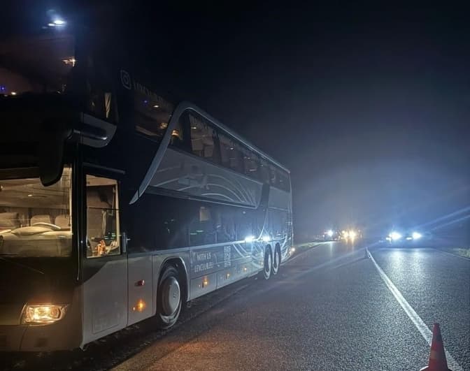 На Львівщині автобус збив насмерть пішохода