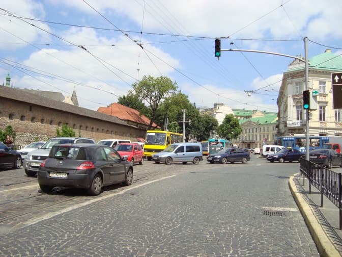 Як у Львові реорганізують рух на пл. Митній – вул. Личаківській. Візуалізація