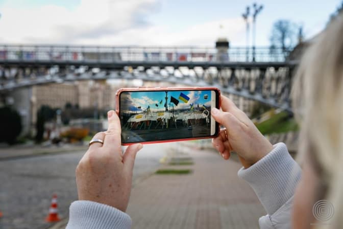 Музей Майдану представив 3D-проєкт про пам'ятні місця Революції гідності у доповненій реальності