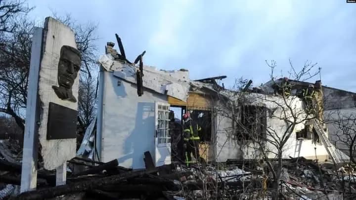 Музей Шухевича було зруйновано під час атаки рф / фото Львівського історичного музею