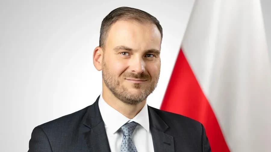Речник польського МЗС Мачей Вевюр. Фото з сайту gov.pl