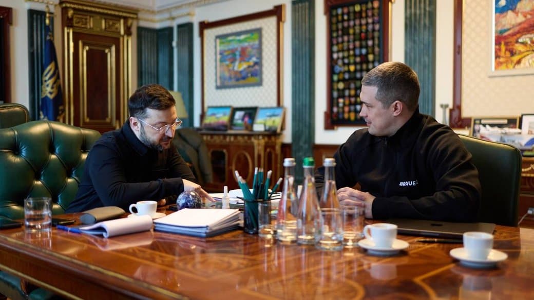 Володимир Зеленський та Михайло Федоров / фото: Офіс президента України