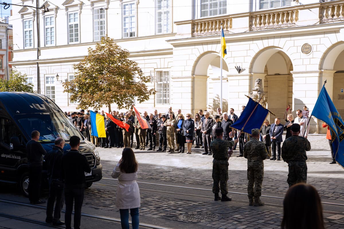 У Львові попрощалися із Зеноном Врублевським / фото: ЛМР