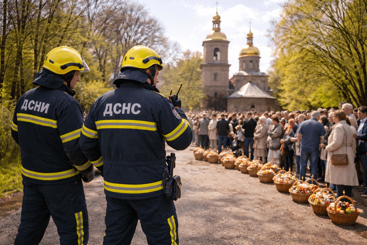На Великдень посилять чергування рятувальників: залучать тисячі додаткових людей