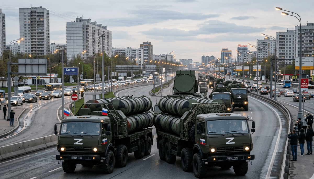 Росія стягує ППО до Москви перед парадом: Зеленський доручив ГУР нові завдання