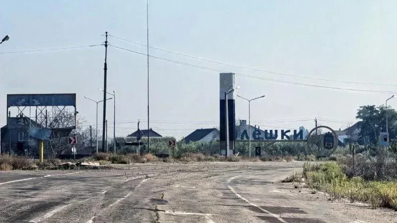 Місто Олешки на Херсонщині перебуває в гуманітарній блокаді та на межі гуманітарної катастрофи / фото зі сторінки Дмитра Лубінця