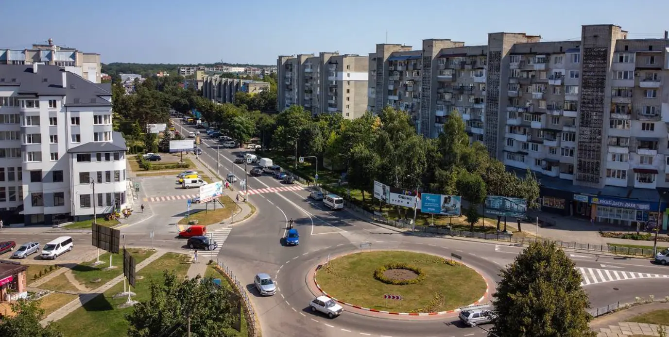 Фото міста Новояворівськ, де планують збудувати новий мікрорайон / З Facebook-сторінки Новояворівської міськради