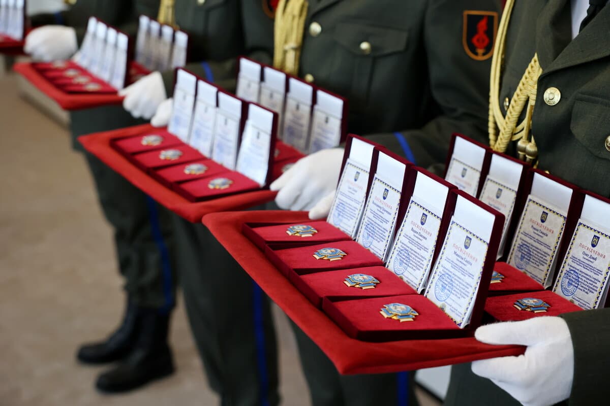 Почесні знаки святого Юрія / фото: ЛМР