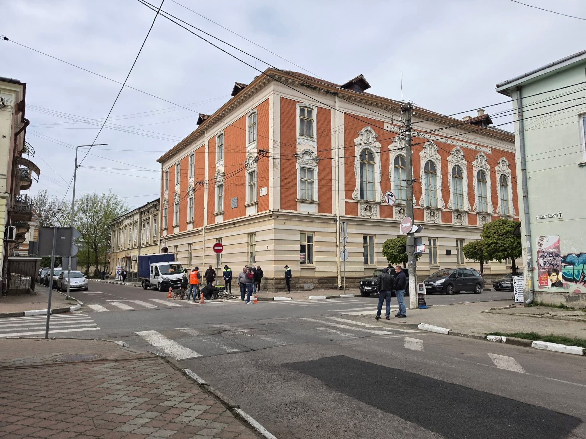 Місце знахідки підземелля у Стрию / Фото зі сторінки Стрийської міськради