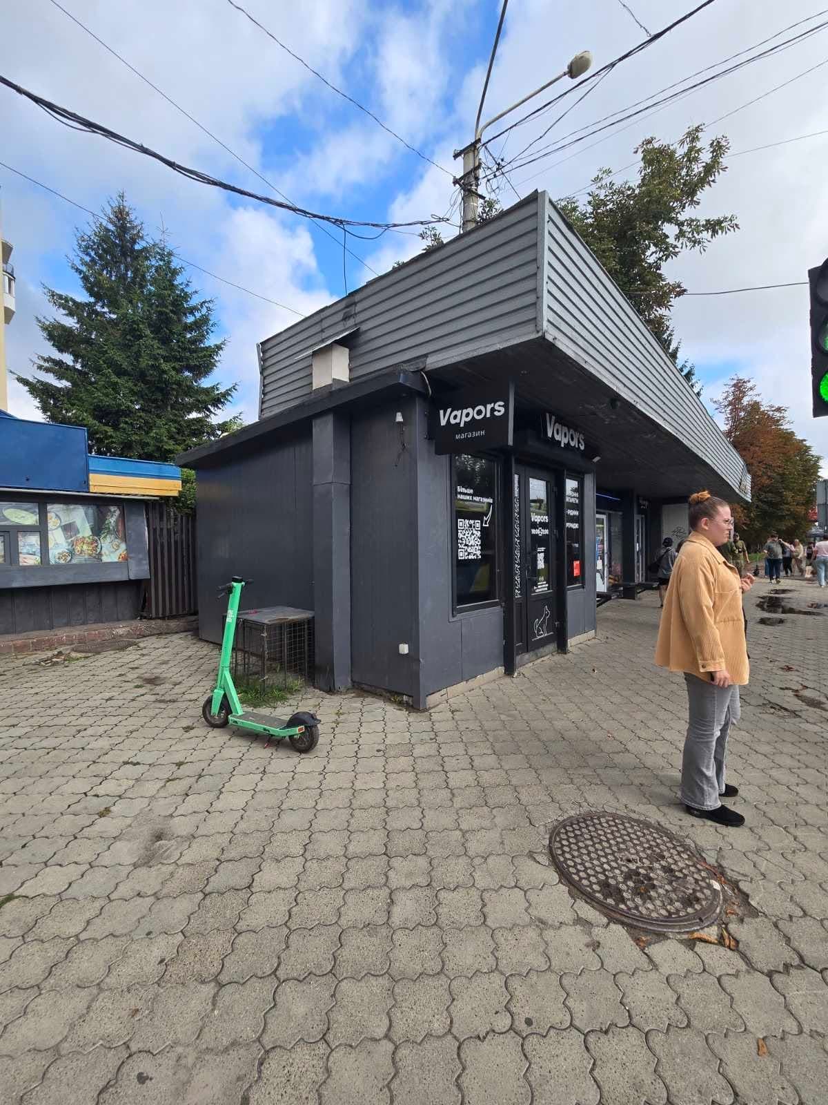 МАФ, який демонтували / фото: фб Львів.Містобудування