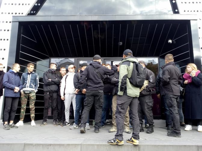 У Львові зірвали концерт артиста Сергія Бабкіна. Фото, відео