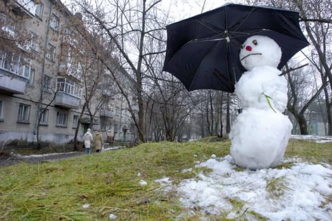Через глобальне потепління в Києві вже три роки не було кліматичної зими — Міністерство захисту довкілля
