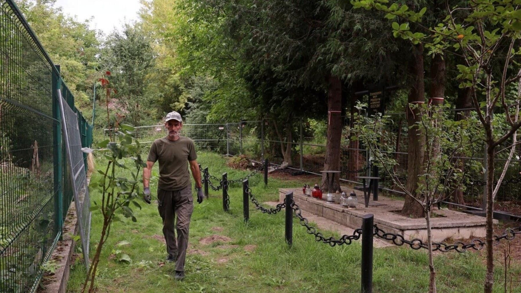 Місце поховання на старому Голосківському цвинтарі / Фото: ЛМР