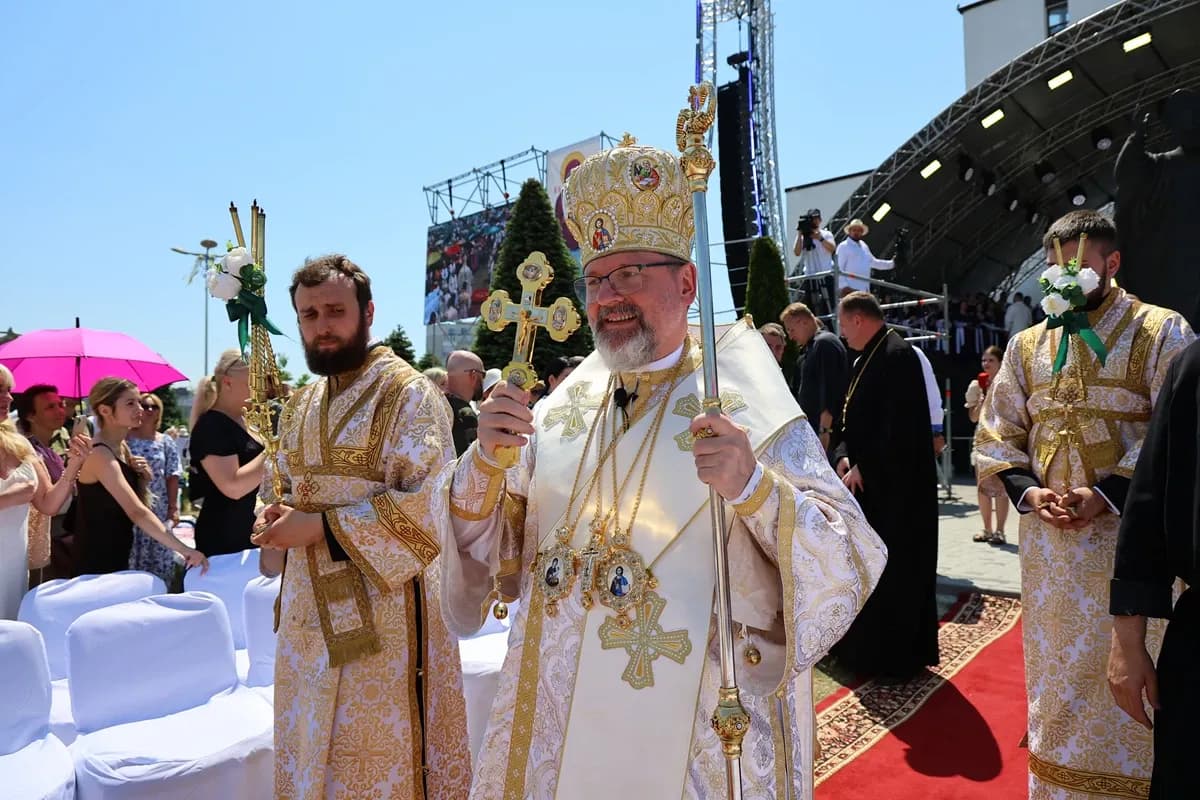 Божественну літургію на Сихові очолив Блаженніший Святослав / фото ЛОВА