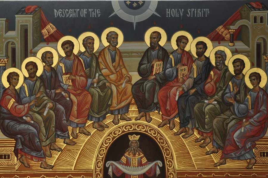 Ікона Зіслання Святого Духа