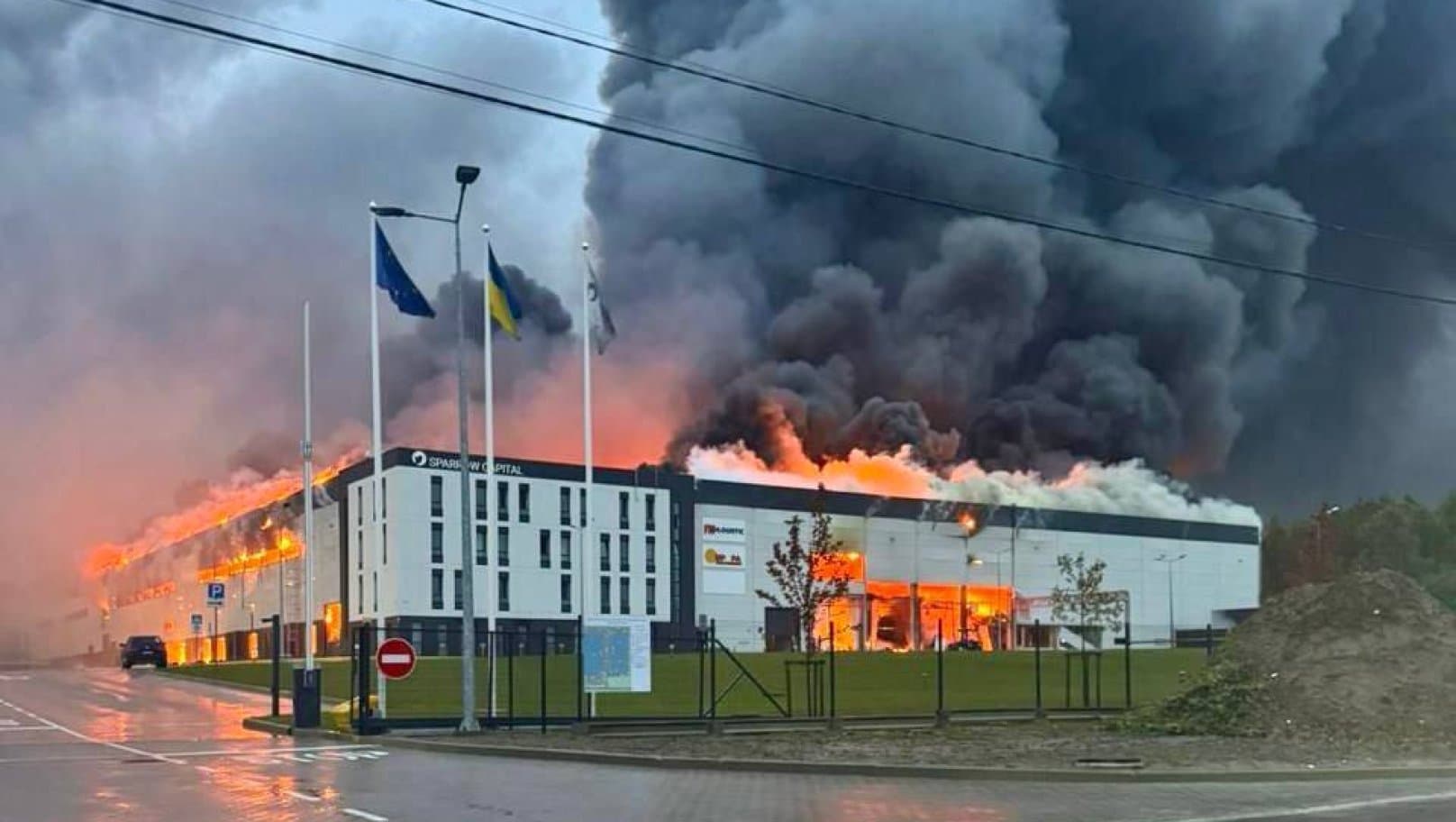 Індустріальний парк у львові зазнав пошкоджень під час атаки рф у 2025 році