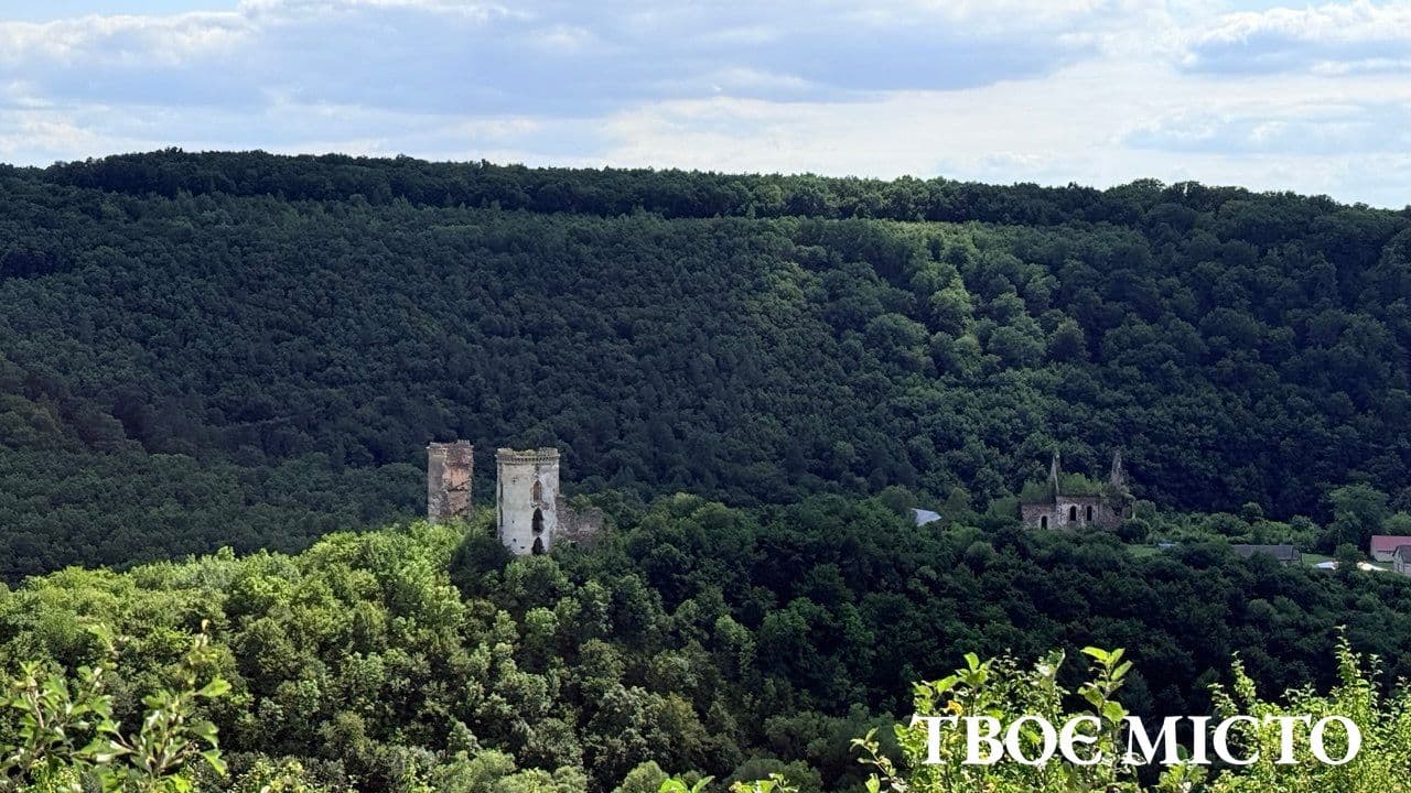 Руїни Червоногородського замку та костелу