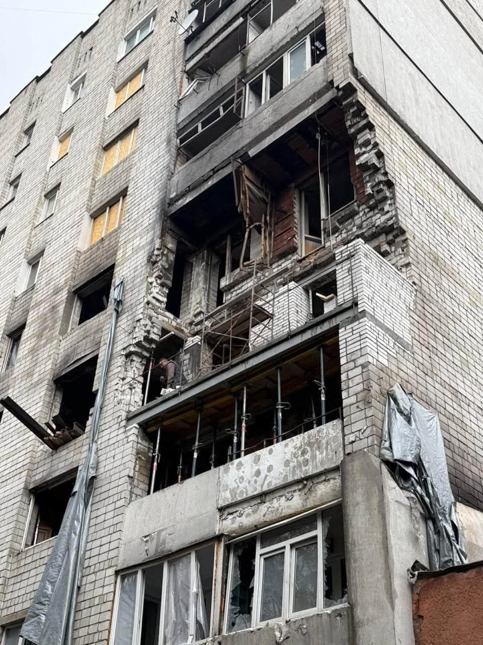 Відновлення будинку на вул. Виговського, 77 / фото: Андрій Москаленко
