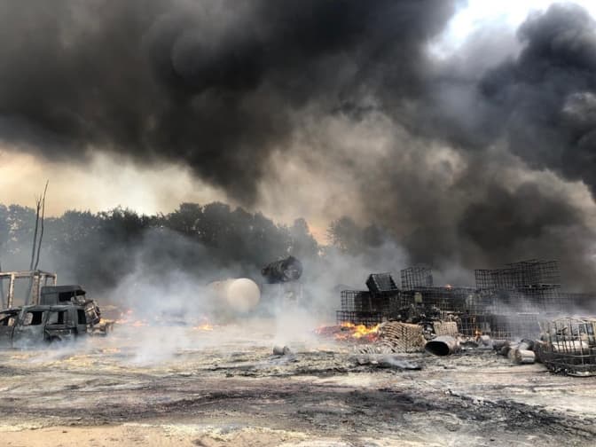 Пожежу на хімпідприємстві в Чишках біля Львова розслідує поліція