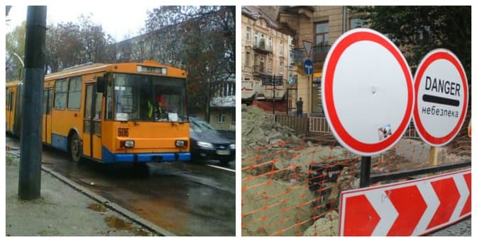 У Львові тролейбус №25 курсує зі змінами