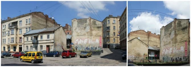 У Львові шукають графітчиків, щоб розмалювати стіну на пл. Св. Теодора