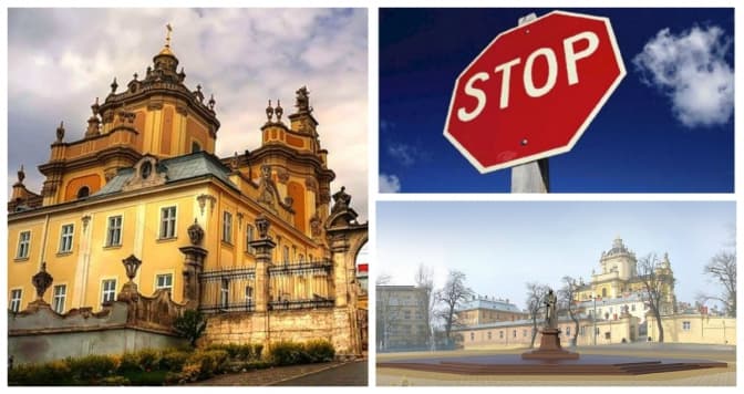 Біля собору Святого Юра у Львові реорганізують рух та посилять безпеку