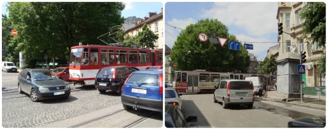 Як у Львові реорганізують рух на вул. Франка – Левицького – Кн. Романа. Візуалізація