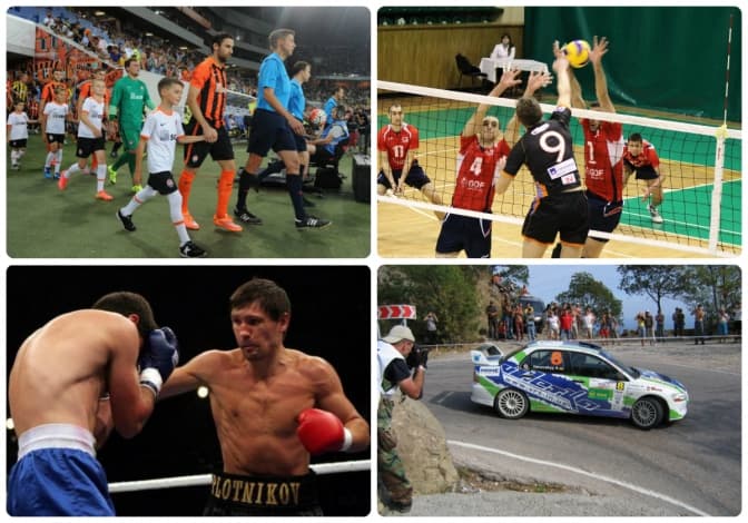 Спортивні події на вихідні: 2-4 жовтня
