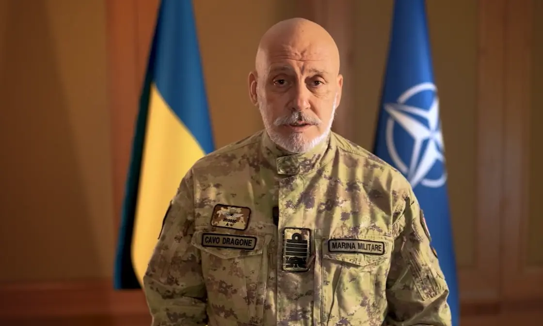 Голова Військового комітету НАТО Джузеппе Каво Драгоне / Скриншот з відео