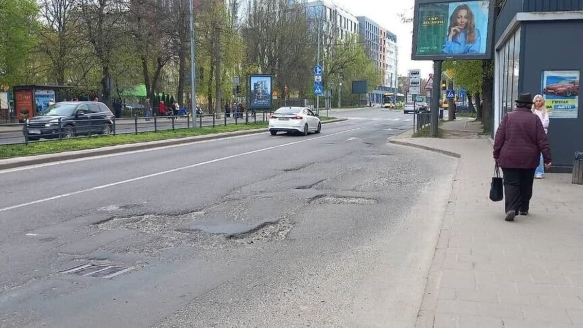 Відзавтра у Львові перекриють частину проспекту Чорновола
