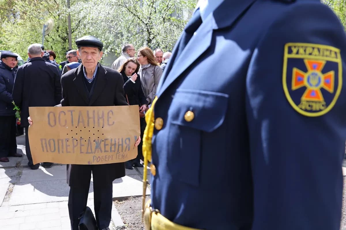 На Львівщині вшанували пам’ять жертв Чорнобиля та подвиг ліквідаторів