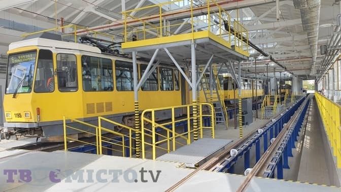 У Львові відкрили головне трамвайне депо, але мають ще усунути недоліки. Фото, відео