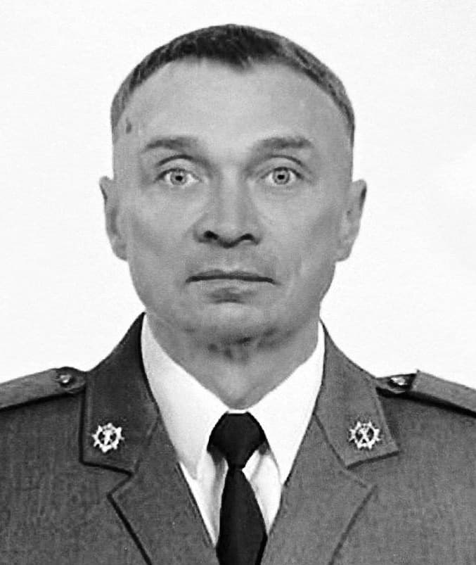 На фото: Олег Авдєєв під час служби