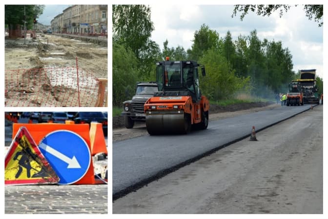 У Львові тривають ремонтні роботи доріг. Перелік вулиць