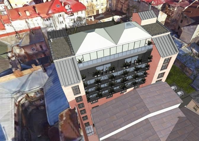 Виконком дозволив перебудувати в історичному ареалі колишню друкарню під готель