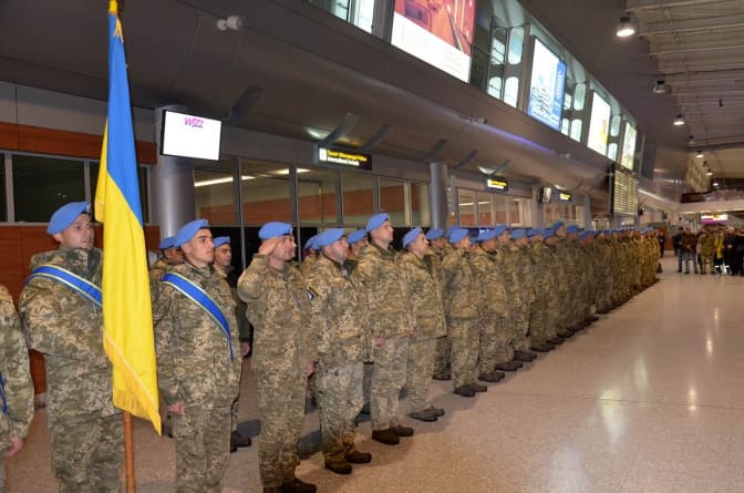 Українські миротворці повернулися з Ліберії до Львова