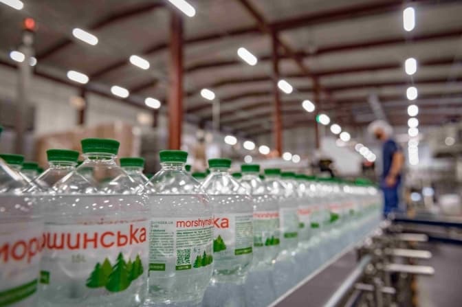 "Моршинська" вода / Фото з відкритих джерел
