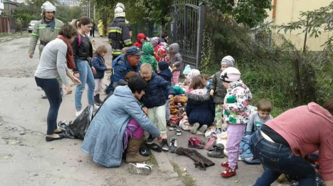 Після пожежі у львівському дитсадку дитина потрапила в реанімацію